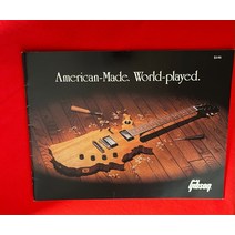 깁슨 기타 빈티지 아메리칸 - MADE WORLD PLAYED 1983 카탈로그