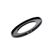 렌즈 어댑터 렌즈변환어댑터 52mm-77mm 스텝 업 필터 링 어댑터, 한개옵션0