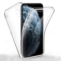 핸드폰 거치대 증정/갤럭시 S22 S21 S20 노트20 울트라 노트10 S10 S9 S8 플러스 양면 화면 보호 투명 실리콘 범퍼 폰 케이스