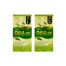 아름다운화장품 프리미엄 아로마 허브 헤어칼라 1 2제 70g, 1호 자연흑갈색, 1개
