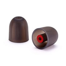웨스톤 오디오 실리콘 교체용 이어팁 5쌍 팩 12mm X14mm, Standard Packaging_Red