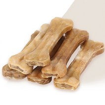 2/3/4/6/8 인치 가죽 소 뼈 어금니 이빨 깨끗한 스틱 개 씹는 장난감 강아지 자연 무독성 음식 치료 내구성 애완 동물, 01 2 inch 10pcs