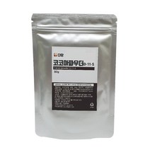 다담 무가당 코코아파우더 80g 네덜란드산 카카오 NON-GMO 유전자조작 농산물을 사용하지 않은 식재료 가루 무가당 네덜란드산 곡물가루 팩 제품, 1개
