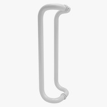 P.340 19파이 밴딩 원형가마찌 강화도어 손잡이 GD118-19-340 W, 1개