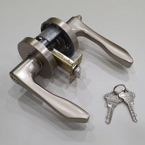 기존도어락 호환 열쇠형 문손잡이 문수리 핸들 가정용 화장실문, 단품