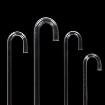 수족관 아크릴 물 튜브 물고기 탱크 펌핑 투명 이산화탄소 정제 디퓨저 U 자형 하드, 15cm inner dia 8mm