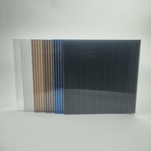 국산 폴리카보네이트 복층판 렉산 아키라이트 이중 PC판 (6T/10T/16T) 1M (무료재단), 10T, 오팔화이트, 2100mm X 1000mm