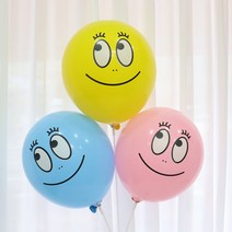 꾸러기스마일 30cm 인쇄풍선, 3.옐로우