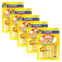 도기맨 케익 강아지 애견 간식, 고구마 벌꿀, 100g, 5개