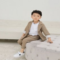 띵동꼬까 유아 아동 키즈 클로 남아 하객룩 봄 가을 졸업식 심플 댄디 라체체2종정장세트