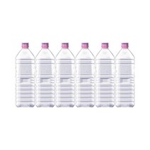 롯데칠성 아이시스8.0 무라벨 1.5L 6병 고급 생수 미네랄 워터 건강 마시는 물 먹는 샘물