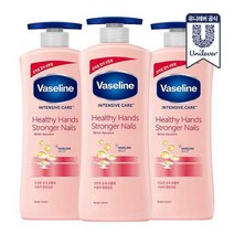 바세린 바디로션 600ml 핸드앤네일 3개, 바세린 핸드앤네일 600ml 3개