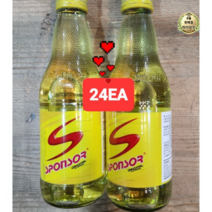 태국 스폰서 에너지 음료 드링크 250mlx24ea 1박스 Sponsor 아시아마트, 24개, 250ml