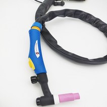 가스용접기 토치 절단기 CO2 전문 WP-17 밸브가있는 아르곤 아크 용접 토치 냉각, 02 8m