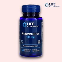 라이프익스텐션 레스베라트롤 포도씨추출물 100mg 60캡슐