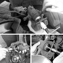 차량 브레이크 패드 점검 캘리퍼 분리기 DIY 교체 자동차 공구, 단품, 단품