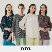 [쇼핑엔티] 22SS ODV 오디브 쿨샤벳 블라우스 4종 시즌2