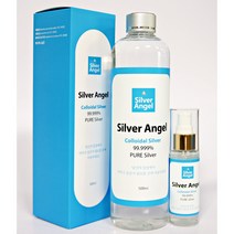 실버앤젤 Colloidal Silver 자극없이 강한 은Ag 살균제 500ml용량 (50ml추가증정), 500ml * 1개