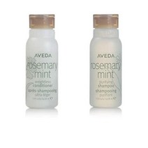 Aveda 로즈마리 민트 컨디셔너샴푸 24 개입 각 12개입 병 당 30ml 총720ml