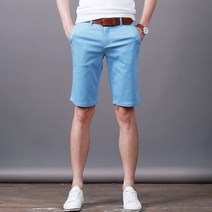 스댕클럽 남성용 스판 면 치노 반바지 SAD875