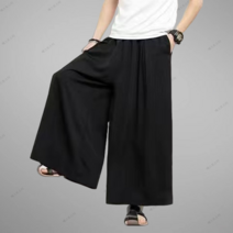 BestStar 남성 와이드 팬츠 검도복 통 넓은 바지 여름 팬츠 TY-060401