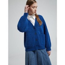 (신세계강남점)브이넥 알파카 가디건 (C224KSL052)씨씨콜렉트 (C224KSL052) 168798, 라이트카키(LK), 2.FREE