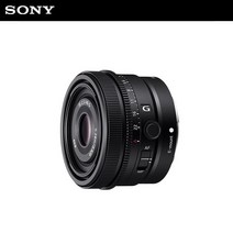 [소니] 알파 렌즈 SEL40F25G (FE 40mm F2.5 G / Ø49mm) 컴팩트, 상세 설명 참조