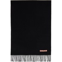 바이스트 [ACNE STUDIOS] 23FW CANADA NR NEW 울 머플러 블랙 CA0210 900