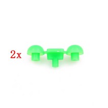 타미야 미니 4wd 액세서리 물고기 자동차 단일 앵커 꼬리 플라스틱 부품 15361에 대한 2pcs 수제 버섯 머리 connetor 포인트 용품 14세 이상 미니카, 를 입력하다