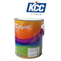 KCC 주차선 차선 노면 표지용 바닥 페인트 4L (도료 표지용페인트), 노란색, 1개