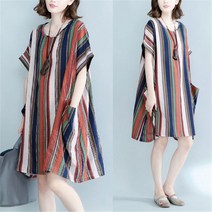 녕동 여름 여성의류 중년여성의류 40대50대 여름 면마 롱 원피스 +사은품