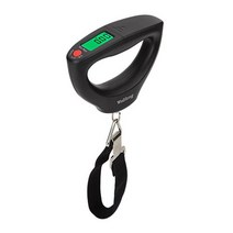 축중기 산업용저울 50kg 10g Portable Digital Scale Fishing Weights Electronic LCD Display AAA Battery Luggage, [02] with Belt