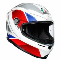 AGV 헬멧 K-6 HYPHEN WHITE/RED/BLUE, XL