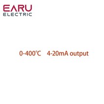 온도센서 RTD PT100 온도 트랜스미터 센서 모듈 열 저항 4-20mA 0-5V 0-10V -50-50-50-100 -50-150 0-100 0-200 Degree, [07] 0400 420MA
