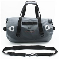 부강샵 오토바이탑박스 여행용 방수 모터사이클 후방 테일 백 10L/30L/40L/60l 오토바이 수하물 배낭 좌, 04 Grey 60L