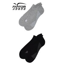 팬텀골프 고양화전점 남성 바닥 포인트 단목 양말 211A3SC701, 블랙