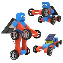 과학키트-태양광 변신로봇 솔라봇 자동차 만들기(일반형)-3V 80mA-신재생 대체 에너지