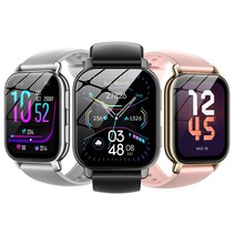 와피크 통화가능 스마트워치 P5S 1.85인치 한글판 대화면 IOS 안드로이드폰 호환, 블랙