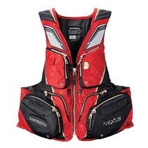 시마노 구명복 VF-121T 레드 XL 낚시조끼 구명조끼 낚시 레져, 자동선택