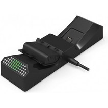 Microsoft에서 특별 라이센스 부여한 Hori Microsoft Xbox Series X S 단독 충전소 - Xbox Series X: 비디오 게임, 1, 단일옵션