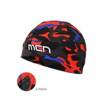 자전거모자 MC SS316 K 매쉬 스컬캡 카모 레드, 단품