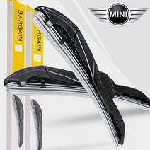 미니 컨트리맨 와이퍼 F60 운전석+조수석 세트 실리콘 발수 코팅 자동차 와이퍼, 와이퍼 미니 컨트리맨 F60 16년10월~현재