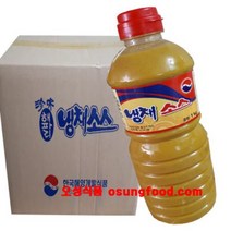 해파리냉채소스 해파리소스 한국해양개발 겨자소스1KG X 12병