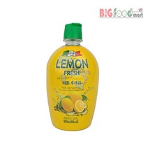 레몬 후레쉬 200ml 레몬주스, 1개