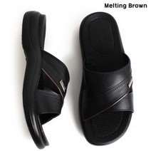 셀러허브 패션 [멜팅브라운] 남자 오피스 슬리퍼 사무실 FC22