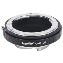 Haoge-렌즈 마운트 어댑터 니콘호환 Nikkor AI / G D 렌즈부터 라이카 호환 m까지 카메라, 한개옵션0