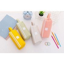 투지퍼 고등학생 중학생 2단 대용량 필통, 핑크