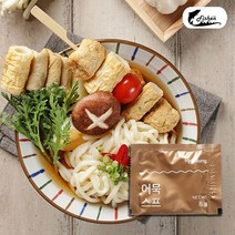 (냉동) 효성어묵 종합꼬지 900g 프리미엄 부산어묵 오뎅 어묵스프, [단독구매불가]어묵스프 1팩 8g