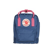 Fjallraven 칸켄 미니 클래식 에브리데이 백팩 네이비 롱 스트라이프 피엘라벤