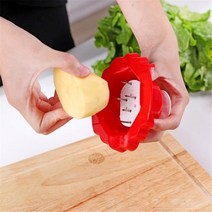 스파이럴반죽기 스테인레스 스틸 감자 칩 슬라이서 반죽 야채 과일 주름 물결 모양 나이프 커터 튀김 메이커, [15] S10 Tool